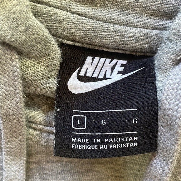 Gray Nike large pullover - Picture 3 of 4